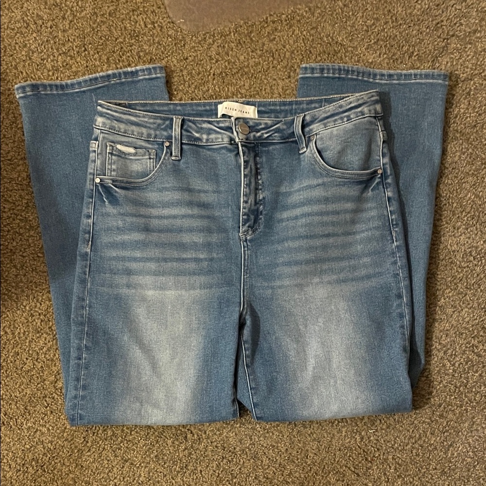 Risen Los Angeles Light Blue Straight Leg Jeans